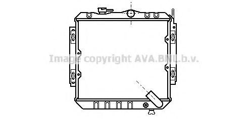 AVA QUALITY COOLING MT2011 Радиатор, охлаждение двигателя для MITSUBISHI LANCER III (Митсубиши/митсубиси Ланcэр 3) AVA QUALITY COOLING MT2011 Радиатор, охлаждение двигателя для MITSUBISHI LANCER III (Митсубиши/митсубиси Ланcэр 3)