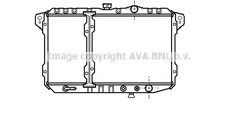 AVA QUALITY COOLING MT2024 Радиатор, охлаждение двигателя для MITSUBISHI TREDIA (Митсубиши/митсубиси Трэдиа) AVA QUALITY COOLING MT2024 Радиатор, охлаждение двигателя для MITSUBISHI TREDIA (Митсубиши/митсубиси Трэдиа)