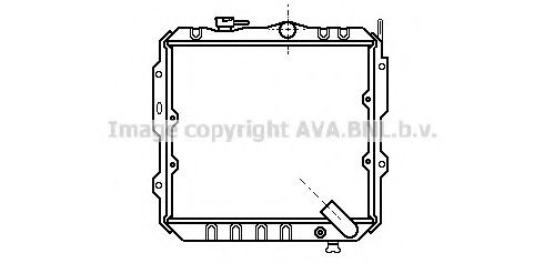 AVA QUALITY COOLING MT2032 Радиатор, охлаждение двигателя для MITSUBISHI COLT II (Митсубиши/митсубиси Cолт 2) AVA QUALITY COOLING MT2032 Радиатор, охлаждение двигателя для MITSUBISHI COLT II (Митсубиши/митсубиси Cолт 2)