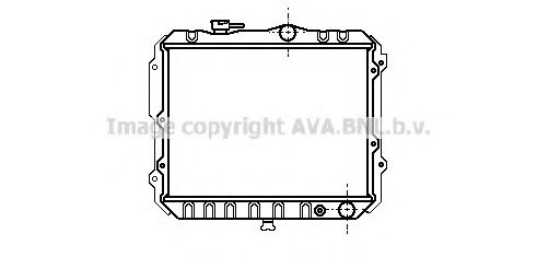 AVA QUALITY COOLING MT2033 Радиатор, охлаждение двигателя для MITSUBISHI COLT I (Митсубиши/митсубиси Cолт и) AVA QUALITY COOLING MT2033 Радиатор, охлаждение двигателя для MITSUBISHI COLT I (Митсубиши/митсубиси Cолт и)