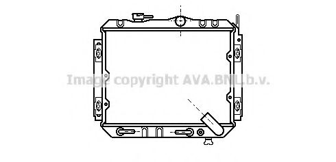 AVA QUALITY COOLING MT2041 Радиатор, охлаждение двигателя для MITSUBISHI COLT II (Митсубиши/митсубиси Cолт 2) AVA QUALITY COOLING MT2041 Радиатор, охлаждение двигателя для MITSUBISHI COLT II (Митсубиши/митсубиси Cолт 2)