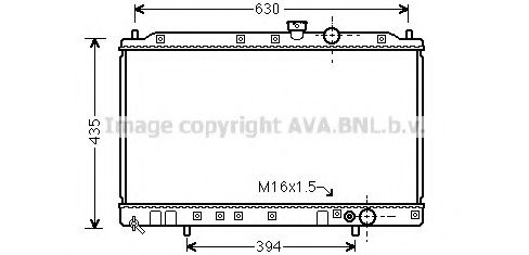 AVA QUALITY COOLING MT2064 Радиатор, охлаждение двигателя для MITSUBISHI MIRAGE (Митсубиши/митсубиси Мирагэ) AVA QUALITY COOLING MT2064 Радиатор, охлаждение двигателя для MITSUBISHI MIRAGE (Митсубиши/митсубиси Мирагэ)