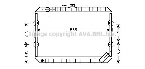 AVA QUALITY COOLING MT2066 Радиатор, охлаждение двигателя для MITSUBISHI COLT/RODEO (Митсубиши/митсубиси Cолт/родэо) AVA QUALITY COOLING MT2066 Радиатор, охлаждение двигателя для MITSUBISHI COLT/RODEO (Митсубиши/митсубиси Cолт/родэо)