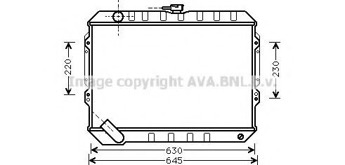 AVA QUALITY COOLING MT2088 Радиатор, охлаждение двигателя для MITSUBISHI MONTERO (Митсубиши/митсубиси Монтэро) AVA QUALITY COOLING MT2088 Радиатор, охлаждение двигателя для MITSUBISHI MONTERO (Митсубиши/митсубиси Монтэро)