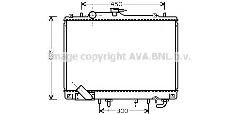 AVA QUALITY COOLING MT2157 Радиатор, охлаждение двигателя для MITSUBISHI CHALLENGER (Митсубиши/митсубиси Чаллэнгэр) AVA QUALITY COOLING MT2157 Радиатор, охлаждение двигателя для MITSUBISHI CHALLENGER (Митсубиши/митсубиси Чаллэнгэр)