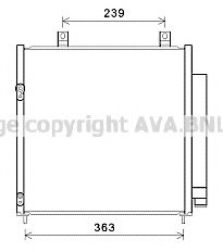 AVA QUALITY COOLING MT5251D Конденсатор, кондиционер для MITSUBISHI MIRAGE (Митсубиши/митсубиси Мирагэ) AVA QUALITY COOLING MT5251D Конденсатор, кондиционер для MITSUBISHI MIRAGE (Митсубиши/митсубиси Мирагэ)