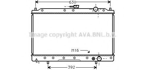 AVA QUALITY COOLING MTA2043 Радиатор, охлаждение двигателя для MITSUBISHI ETERNA IV (Митсубиши/митсубиси Этэрна иv) AVA QUALITY COOLING MTA2043 Радиатор, охлаждение двигателя для MITSUBISHI ETERNA IV (Митсубиши/митсубиси Этэрна иv)