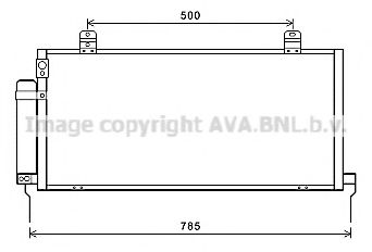 AVA QUALITY COOLING MTA5221D Конденсатор, кондиционер для MITSUBISHI GALANT (Митсубиши/митсубиси Галант) AVA QUALITY COOLING MTA5221D Конденсатор, кондиционер для MITSUBISHI GALANT (Митсубиши/митсубиси Галант)