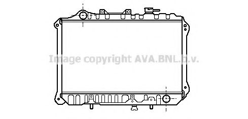 AVA QUALITY COOLING MZ2010 Радиатор, охлаждение двигателя для MAZDA 626 II (Мазда 626 2) AVA QUALITY COOLING MZ2010 Радиатор, охлаждение двигателя для MAZDA 626 II (Мазда 626 2)