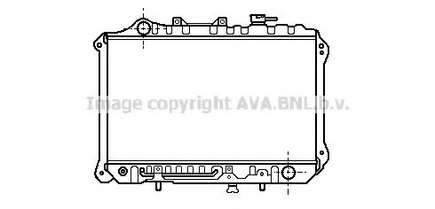 AVA QUALITY COOLING MZ2011 Радиатор, охлаждение двигателя для MAZDA 626 II (Мазда 626 2) AVA QUALITY COOLING MZ2011 Радиатор, охлаждение двигателя для MAZDA 626 II (Мазда 626 2)