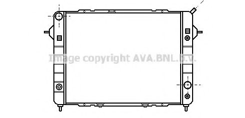 AVA QUALITY COOLING OL2090 Радиатор, охлаждение двигателя для OPEL (Опель) AVA QUALITY COOLING OL2090 Радиатор, охлаждение двигателя для OPEL (Опель)