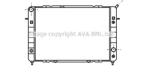 AVA QUALITY COOLING OL2096 Радиатор, охлаждение двигателя для OPEL (Опель) AVA QUALITY COOLING OL2096 Радиатор, охлаждение двигателя для OPEL (Опель)