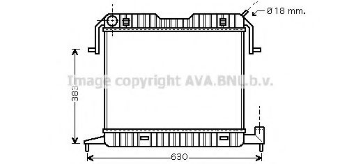 AVA QUALITY COOLING OL2105 Радиатор, охлаждение двигателя для OPEL OMEGA A (Опель Омэга а) AVA QUALITY COOLING OL2105 Радиатор, охлаждение двигателя для OPEL OMEGA A (Опель Омэга а)