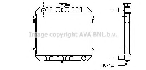 AVA QUALITY COOLING OL2144 Радиатор, охлаждение двигателя для OPEL MANTA B CC (Опель Манта б cc) AVA QUALITY COOLING OL2144 Радиатор, охлаждение двигателя для OPEL MANTA B CC (Опель Манта б cc)