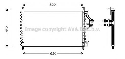 AVA QUALITY COOLING OL5226 Конденсатор, кондиционер для OPEL OMEGA A (Опель Омэга а) AVA QUALITY COOLING OL5226 Конденсатор, кондиционер для OPEL OMEGA A (Опель Омэга а)