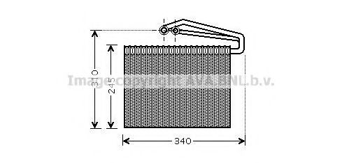 AVA QUALITY COOLING OLV400 Испаритель, кондиционер для CHEVROLET (Шевроле) AVA QUALITY COOLING OLV400 Испаритель, кондиционер для CHEVROLET (Шевроле)