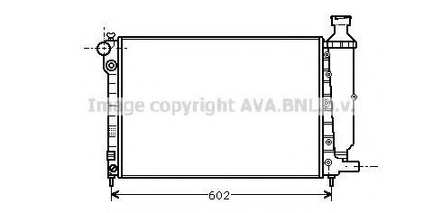 AVA QUALITY COOLING PE2014 Радиатор, охлаждение двигателя для PEUGEOT (Пежо) AVA QUALITY COOLING PE2014 Радиатор, охлаждение двигателя для PEUGEOT (Пежо)