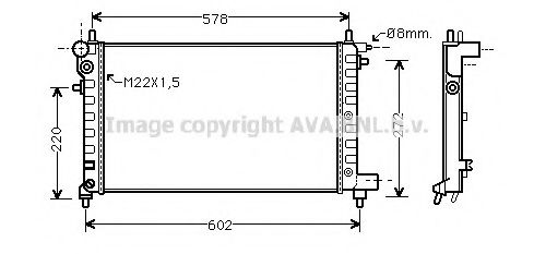 AVA QUALITY COOLING PE2149 Радиатор, охлаждение двигателя для PEUGEOT (Пежо) AVA QUALITY COOLING PE2149 Радиатор, охлаждение двигателя для PEUGEOT (Пежо)