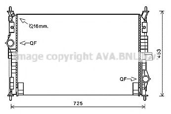 AVA QUALITY COOLING PE2386 Радиатор, охлаждение двигателя для PEUGEOT (Пежо) AVA QUALITY COOLING PE2386 Радиатор, охлаждение двигателя для PEUGEOT (Пежо)