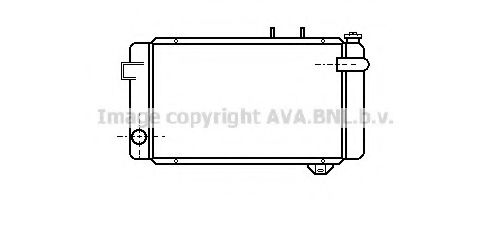 AVA QUALITY COOLING RT2029 Радиатор, охлаждение двигателя для RENAULT LE CAR (Рено Лэ cар) AVA QUALITY COOLING RT2029 Радиатор, охлаждение двигателя для RENAULT LE CAR (Рено Лэ cар)