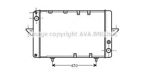 AVA QUALITY COOLING RT2035 Радиатор, охлаждение двигателя для RENAULT MASTER I (Рено Мастэр и) AVA QUALITY COOLING RT2035 Радиатор, охлаждение двигателя для RENAULT MASTER I (Рено Мастэр и)