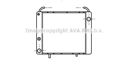AVA QUALITY COOLING RT2074 Радиатор, охлаждение двигателя для RENAULT ESTAFETTE (Рено Эстафэттэ) AVA QUALITY COOLING RT2074 Радиатор, охлаждение двигателя для RENAULT ESTAFETTE (Рено Эстафэттэ)