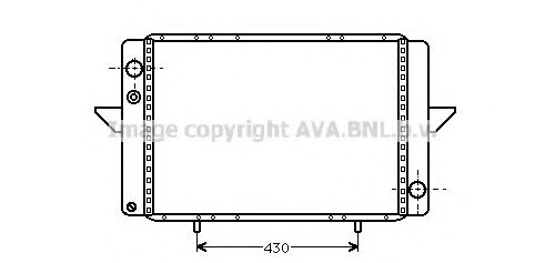 AVA QUALITY COOLING RT2107 Радиатор, охлаждение двигателя для RENAULT MASTER I (Рено Мастэр и) AVA QUALITY COOLING RT2107 Радиатор, охлаждение двигателя для RENAULT MASTER I (Рено Мастэр и)