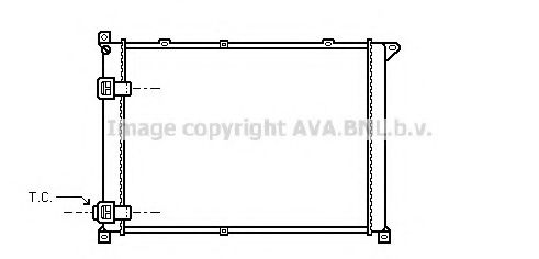 AVA QUALITY COOLING RT2141 Радиатор, охлаждение двигателя для RENAULT SAFRANE (Рено Сафранэ) AVA QUALITY COOLING RT2141 Радиатор, охлаждение двигателя для RENAULT SAFRANE (Рено Сафранэ)