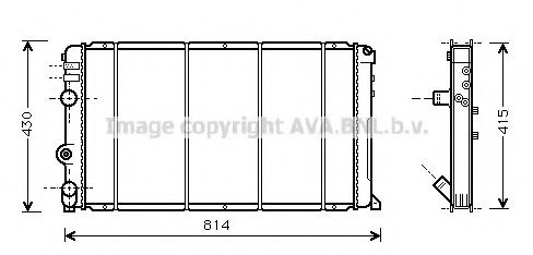 AVA QUALITY COOLING RT2263 Радиатор, охлаждение двигателя для OPEL (Опель) AVA QUALITY COOLING RT2263 Радиатор, охлаждение двигателя для OPEL (Опель)
