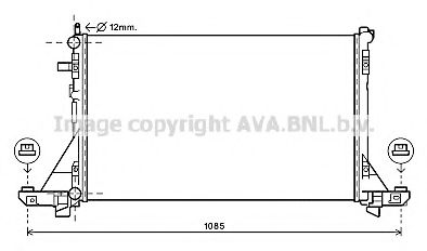 AVA QUALITY COOLING RT2561 Радиатор, охлаждение двигателя для NISSAN (Ниссан) AVA QUALITY COOLING RT2561 Радиатор, охлаждение двигателя для NISSAN (Ниссан)