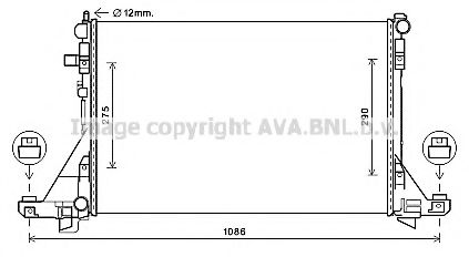 AVA QUALITY COOLING RT2605 Радиатор, охлаждение двигателя для NISSAN (Ниссан) AVA QUALITY COOLING RT2605 Радиатор, охлаждение двигателя для NISSAN (Ниссан)