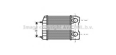 AVA QUALITY COOLING RT4122 Интеркулер для RENAULT ENCORE (Рено Энcорэ) AVA QUALITY COOLING RT4122 Интеркулер для RENAULT ENCORE (Рено Энcорэ)