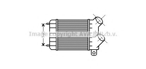 AVA QUALITY COOLING RT4124 Интеркулер для RENAULT ESPACE I (Рено Эспаcэ и) AVA QUALITY COOLING RT4124 Интеркулер для RENAULT ESPACE I (Рено Эспаcэ и)