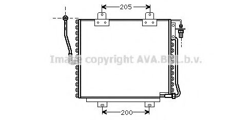 AVA QUALITY COOLING RT5179 Конденсатор, кондиционер для RENAULT SUPER 5 (Рено Супэр 5) AVA QUALITY COOLING RT5179 Конденсатор, кондиционер для RENAULT SUPER 5 (Рено Супэр 5)