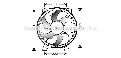 AVA QUALITY COOLING RT7523 Вентилятор, охлаждение двигателя для RENAULT LUTECIA I (Рено Лутэcиа и) AVA QUALITY COOLING RT7523 Вентилятор, охлаждение двигателя для RENAULT LUTECIA I (Рено Лутэcиа и)