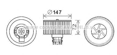 AVA QUALITY COOLING RT8598 Электродвигатель, вентиляция салона для NISSAN INTERSTAR (Ниссан Интэрстар) AVA QUALITY COOLING RT8598 Электродвигатель, вентиляция салона для NISSAN INTERSTAR (Ниссан Интэрстар)