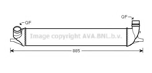 AVA QUALITY COOLING RTA4426 Интеркулер 