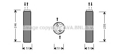 AVA QUALITY COOLING RTD094 Осушитель, кондиционер для DACIA SANDERO (Дача Сандэро) AVA QUALITY COOLING RTD094 Осушитель, кондиционер для DACIA SANDERO (Дача Сандэро)