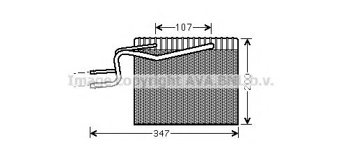 AVA QUALITY COOLING RTV365 Испаритель, кондиционер для RENAULT CLIO II (Рено Клио 2) AVA QUALITY COOLING RTV365 Испаритель, кондиционер для RENAULT CLIO II (Рено Клио 2)