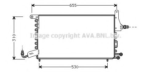 AVA QUALITY COOLING ST5026D Конденсатор, кондиционер для SEAT TOLEDO (Сеат Толэдо) AVA QUALITY COOLING ST5026D Конденсатор, кондиционер для SEAT TOLEDO (Сеат Толэдо)