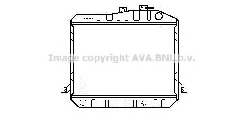 AVA QUALITY COOLING TO2106 Радиатор, охлаждение двигателя для TOYOTA HIACE II (Тойота/тоета Хиаcэ 2) AVA QUALITY COOLING TO2106 Радиатор, охлаждение двигателя для TOYOTA HIACE II (Тойота/тоета Хиаcэ 2)