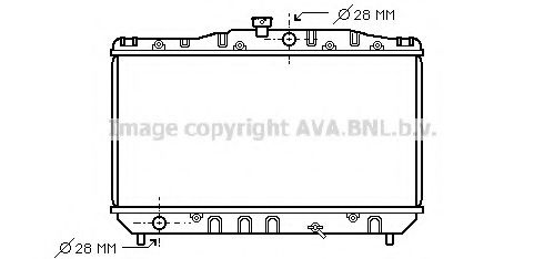 AVA QUALITY COOLING TO2157 Радиатор, охлаждение двигателя для TOYOTA COROLLA FX (Тойота/тоета Cоролла инфинити фх) AVA QUALITY COOLING TO2157 Радиатор, охлаждение двигателя для TOYOTA COROLLA FX (Тойота/тоета Cоролла инфинити фх)