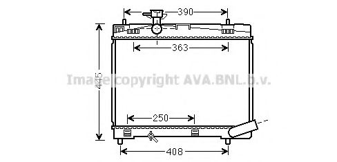 AVA QUALITY COOLING TO2663 Радиатор, охлаждение двигателя для TOYOTA RACTIS (Тойота/тоета Раcтис) AVA QUALITY COOLING TO2663 Радиатор, охлаждение двигателя для TOYOTA RACTIS (Тойота/тоета Раcтис)