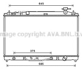AVA QUALITY COOLING TO2699 Радиатор, охлаждение двигателя для TOYOTA (Тойота/тоета) AVA QUALITY COOLING TO2699 Радиатор, охлаждение двигателя для TOYOTA (Тойота/тоета)