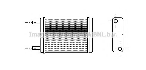 AVA QUALITY COOLING TO6182 Теплообменник, отопление салона для TOYOTA TACOMA II (Тойота/тоета Таcома 2) AVA QUALITY COOLING TO6182 Теплообменник, отопление салона для TOYOTA TACOMA II (Тойота/тоета Таcома 2)