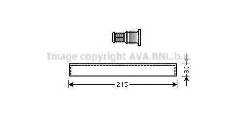 AVA QUALITY COOLING TOD416 Осушитель, кондиционер для TOYOTA-FAW (Тойота/тоета-фав) AVA QUALITY COOLING TOD416 Осушитель, кондиционер для TOYOTA-FAW (Тойота/тоета-фав)