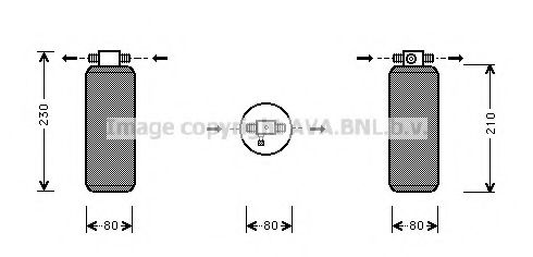 AVA QUALITY COOLING UVD031 Осушитель, кондиционер для RENAULT ESPACE I (Рено Эспаcэ и) AVA QUALITY COOLING UVD031 Осушитель, кондиционер для RENAULT ESPACE I (Рено Эспаcэ и)
