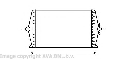 AVA QUALITY COOLING VO4044 Интеркулер 