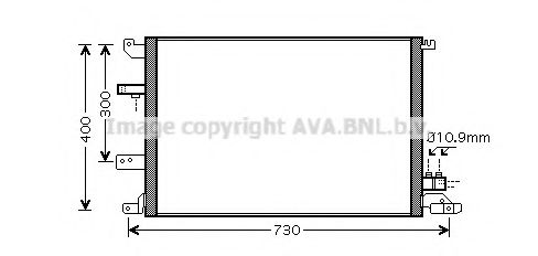 AVA QUALITY COOLING VO5138D Конденсатор, кондиционер для VOLVO (Вольво) AVA QUALITY COOLING VO5138D Конденсатор, кондиционер для VOLVO (Вольво)