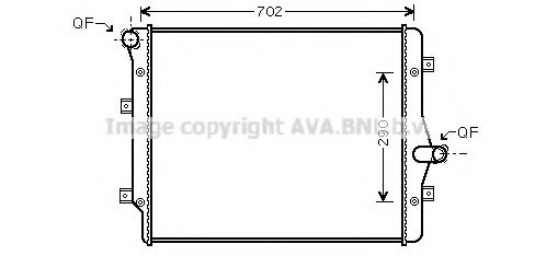 AVA QUALITY COOLING VW2208 Радиатор, охлаждение двигателя для VOLKSWAGEN GOLF VI (Фольксваген Гольф 6) AVA QUALITY COOLING VW2208 Радиатор, охлаждение двигателя для VOLKSWAGEN GOLF VI (Фольксваген Гольф 6)